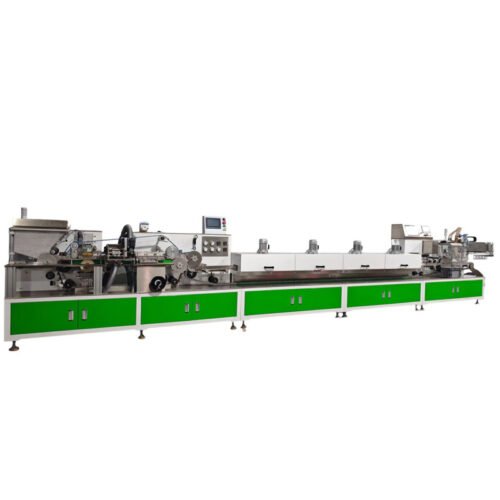 Full automatic cotton swab production line